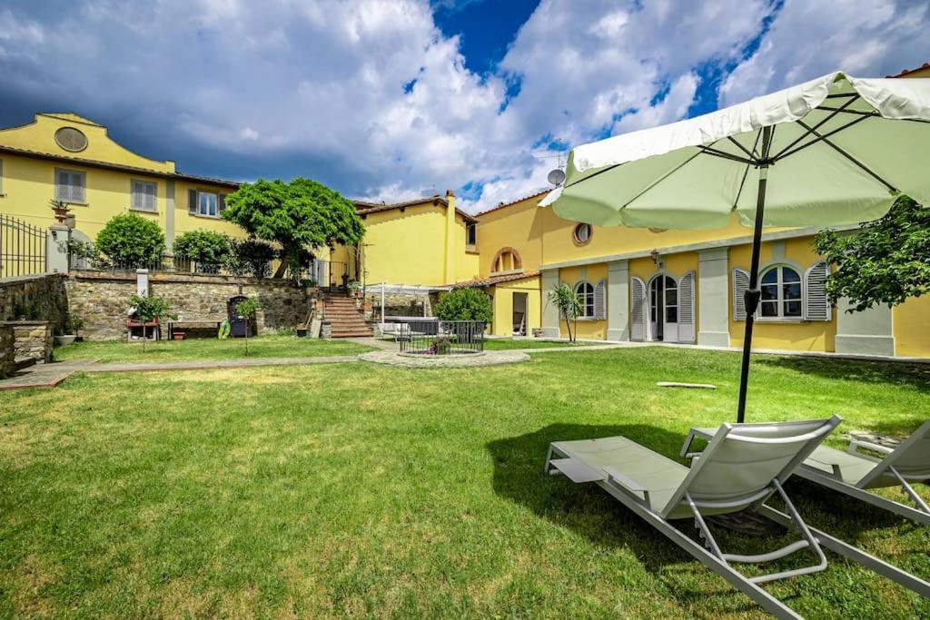 Luxury Limonaia With Jacuzzi Near Florence San Jacopo al Girone Bagian luar foto