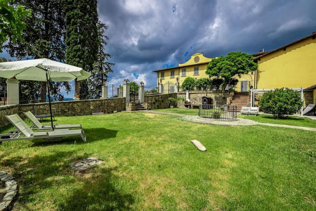 Luxury Limonaia With Jacuzzi Near Florence San Jacopo al Girone Bagian luar foto