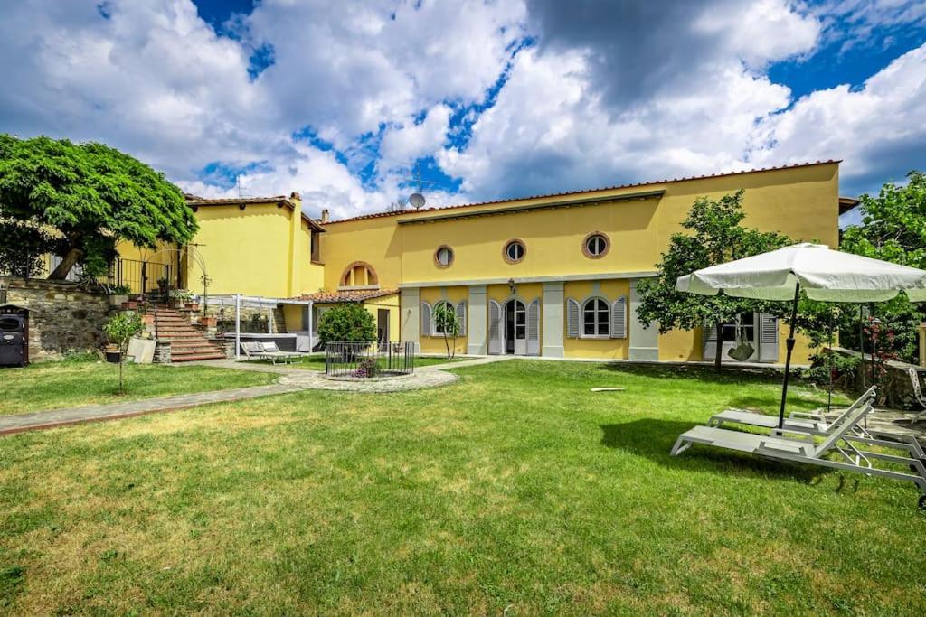 Luxury Limonaia With Jacuzzi Near Florence San Jacopo al Girone Bagian luar foto