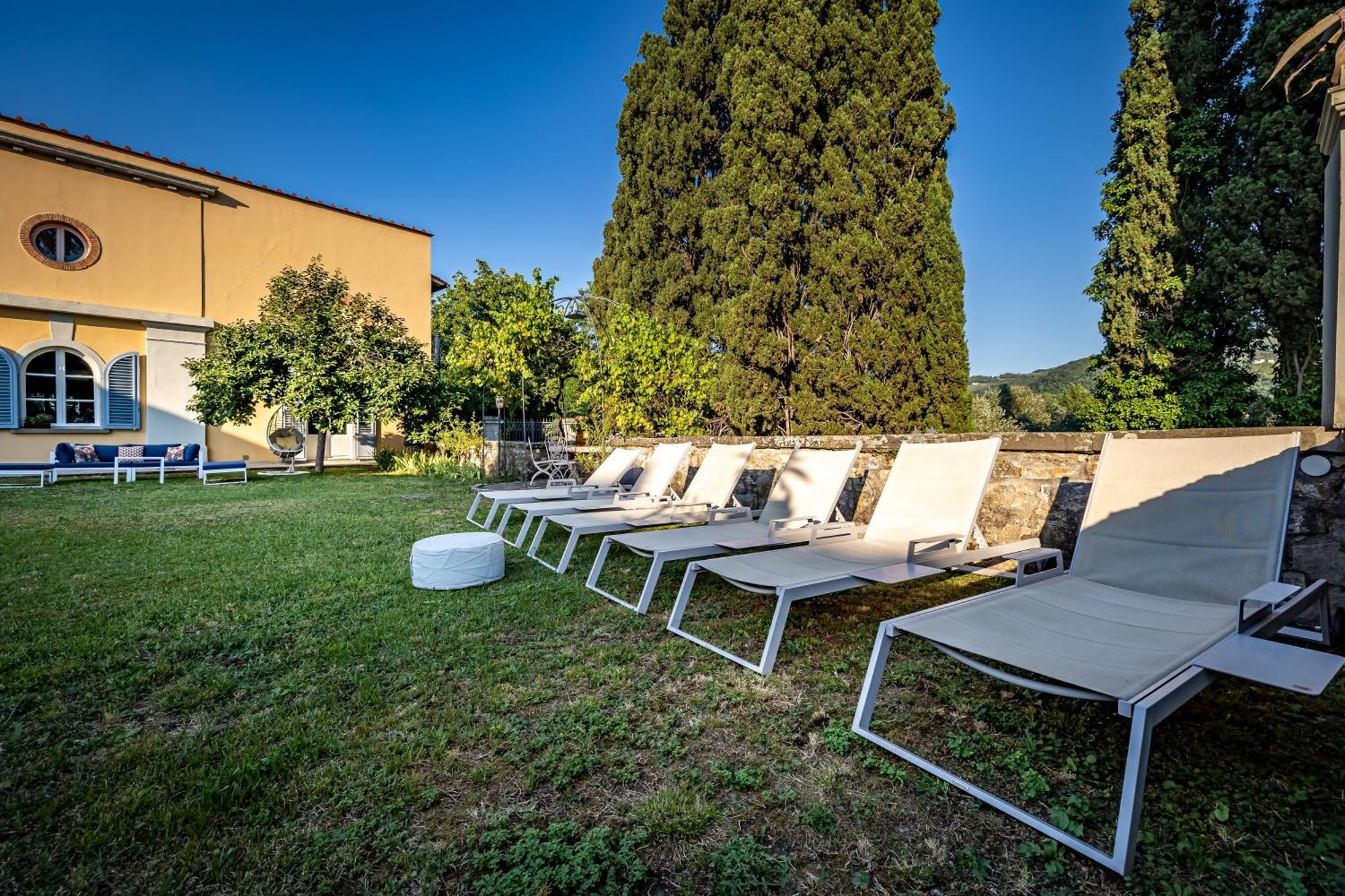 Luxury Limonaia With Jacuzzi Near Florence San Jacopo al Girone Bagian luar foto