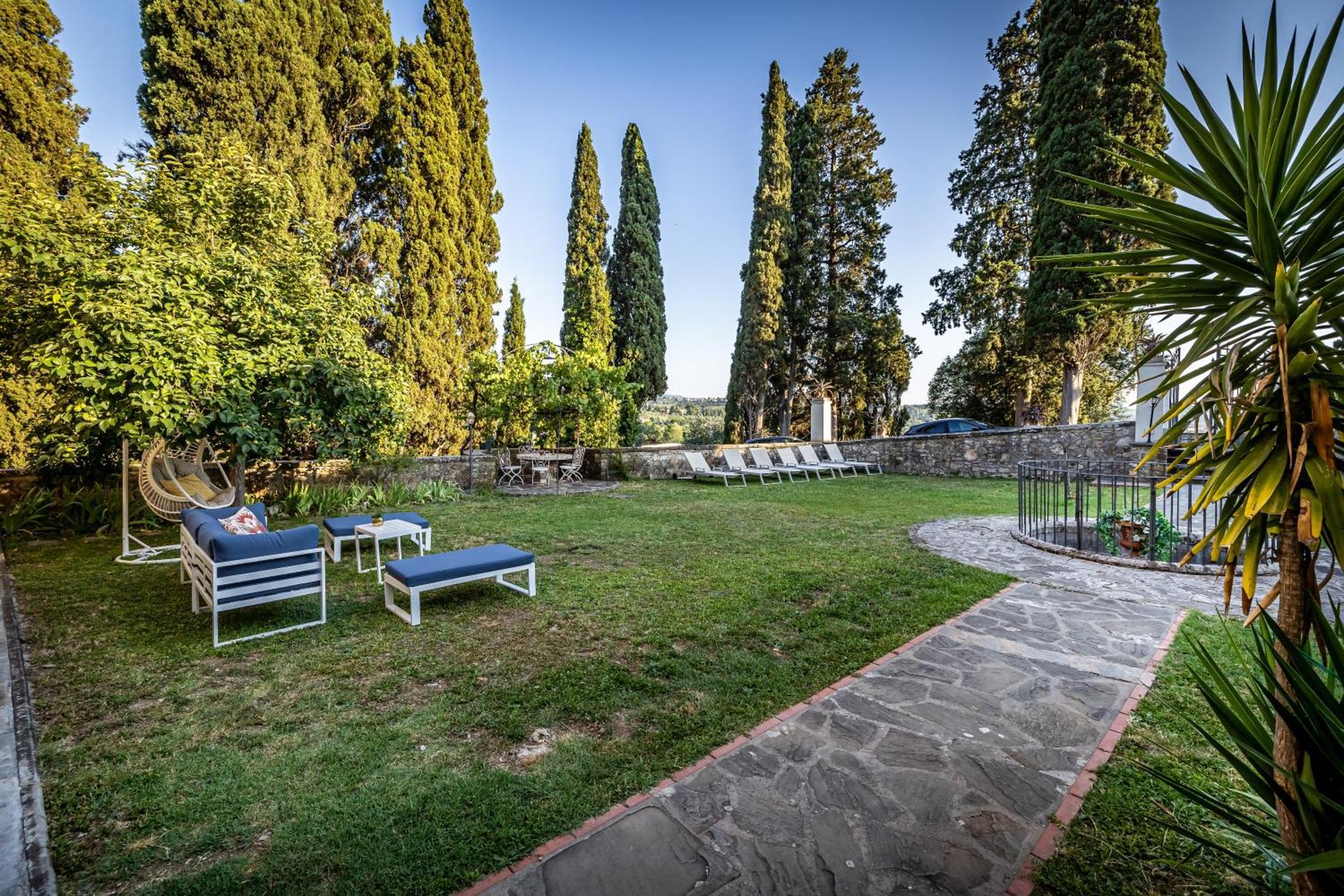 Luxury Limonaia With Jacuzzi Near Florence San Jacopo al Girone Bagian luar foto